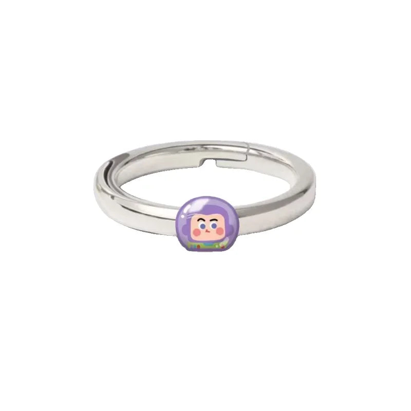 Haikyuu!! Kageyama KozumeKENMAS HinMiShoyo-Bague Ajustable pour Couple, Bijoux Périphpopularité Originaux, Cadeau d'Anniversaire