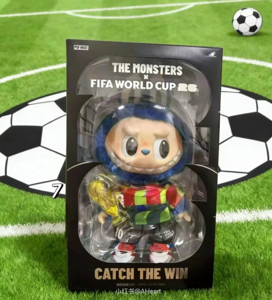 POP MART THE MONSTERS x FIFA WORLD CUP CATCH THEWIN Series Jouets créatifs surprenants - adorables cadeaux de collection en stock