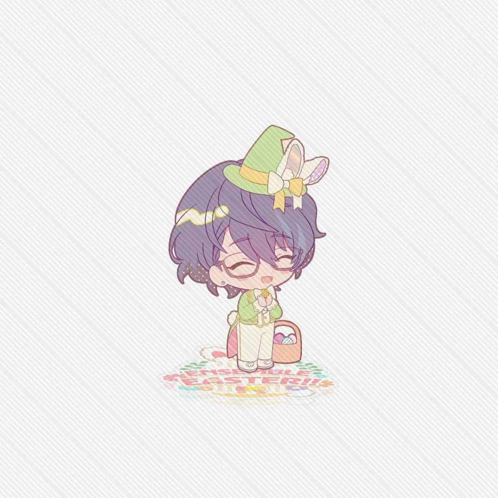 10CM Game Ensemble Stars!! Modèle de support en acrylique de Pâques, décoration de bureau, personnages de cosplay, accessoires d'ornement, bons cadeaux de Noël