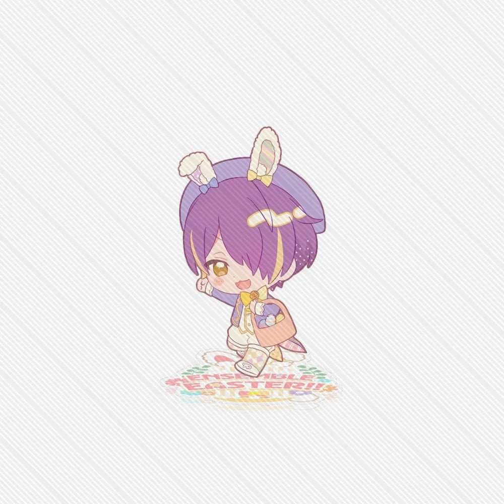 10CM Game Ensemble Stars!! Modèle de support en acrylique de Pâques, décoration de bureau, personnages de cosplay, accessoires d'ornement, bons cadeaux de Noël