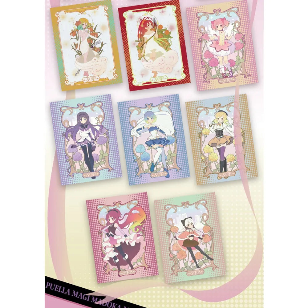 Boîte de boosters de cartes à collectionner Puella Magi Madoka Magica, TCG d'anime premium avec les personnages Madoka, Homura et les filles magiques