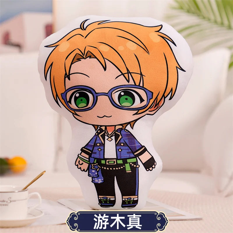 Ensemble d'étoiles en peluche, poupées en peluche, cadeau d'oreiller, beurre, Sakuma Rei Ritsu Ayase Mayoi ata ka Kagehira Itsuki Shu Sh37HajRob, 45cm