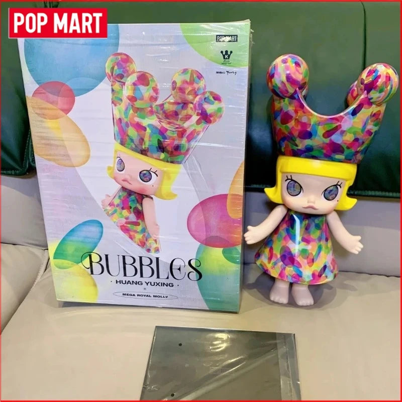 POP MART 400% ROYAL MOLLY SKULLPANDA Blanche-Neige Boule de Nénuphar Cœur Enfantin Princesse des Neiges Ornements Collection Cadeaux
