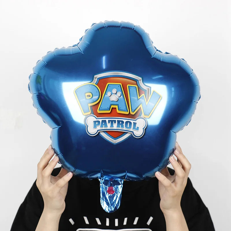 PAW Patrol – décoration de fête d'anniversaire, ensemble de ballons, vaisselle jetable, fournitures pour événements pour enfants, bannière, cadeau d'arrière-plan, nouvelle Version