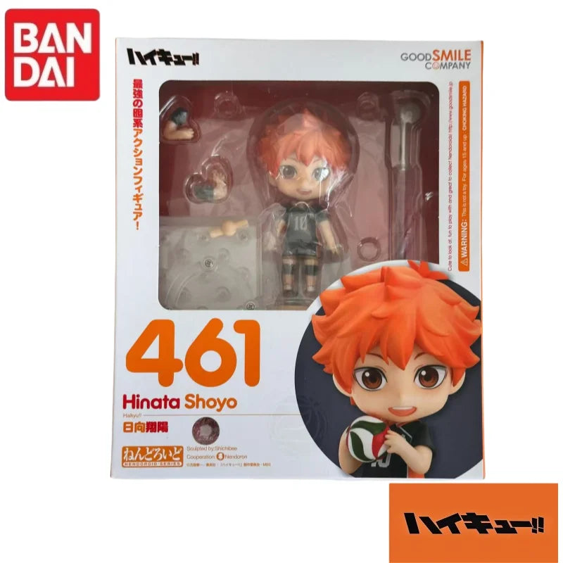 En Stock Original Bandai Gsc Nendoroid Haikyuu!! Shoyo Hinata Kageyama Tobio Kenma Kozume Version Q modèle de personnage à collectionner