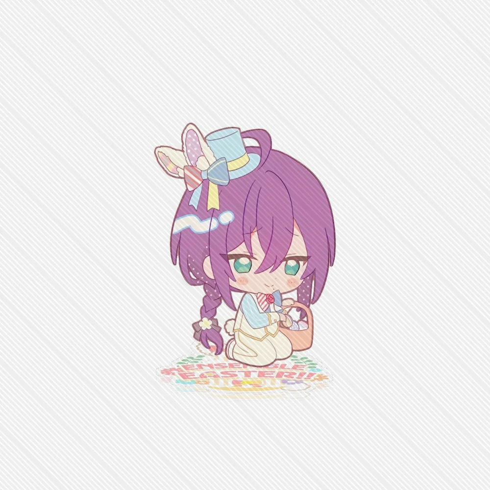 10CM Game Ensemble Stars!! Modèle de support en acrylique de Pâques, décoration de bureau, personnages de cosplay, accessoires d'ornement, bons cadeaux de Noël