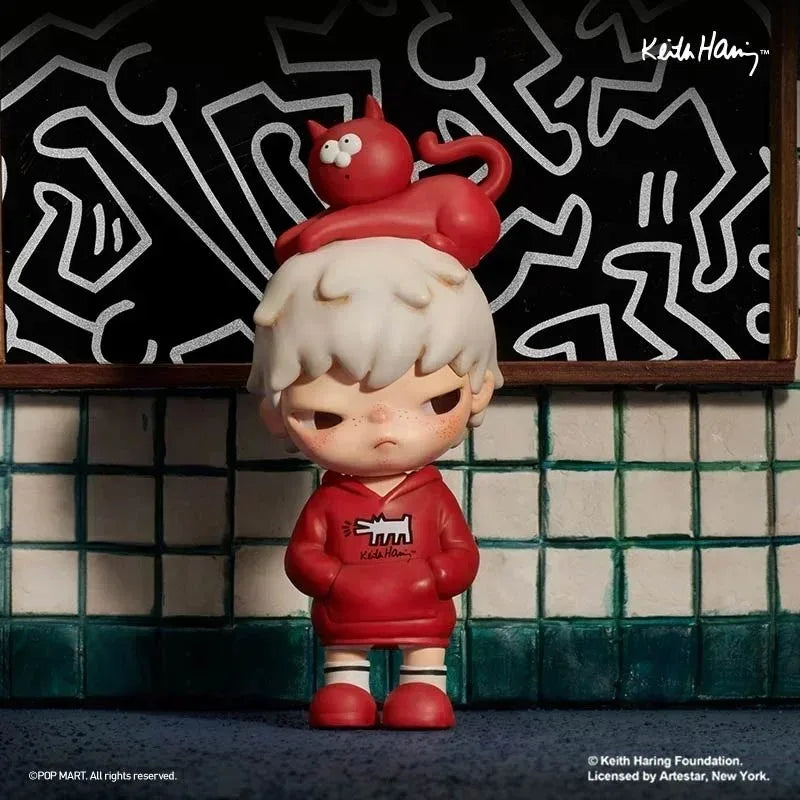 Produit Original Pop Mart - Série Hirono Big Family Combination - Figurines Mignonnes et Exquises - Cadeaux d'Anniversaire à Collectionner - En Stock