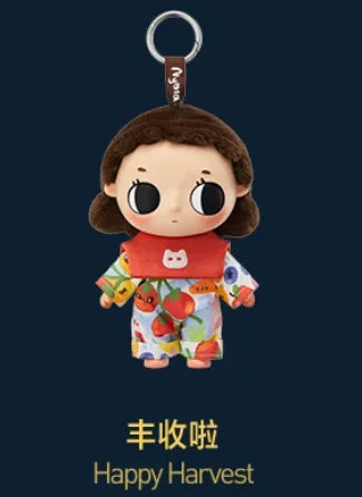 Figurine en peluche authentique Pop Mart Nyota Where Moments Meet Series, boîte mystère, jouet de collection en PVC, décoration de bureau, cadeau pour collectionneurs