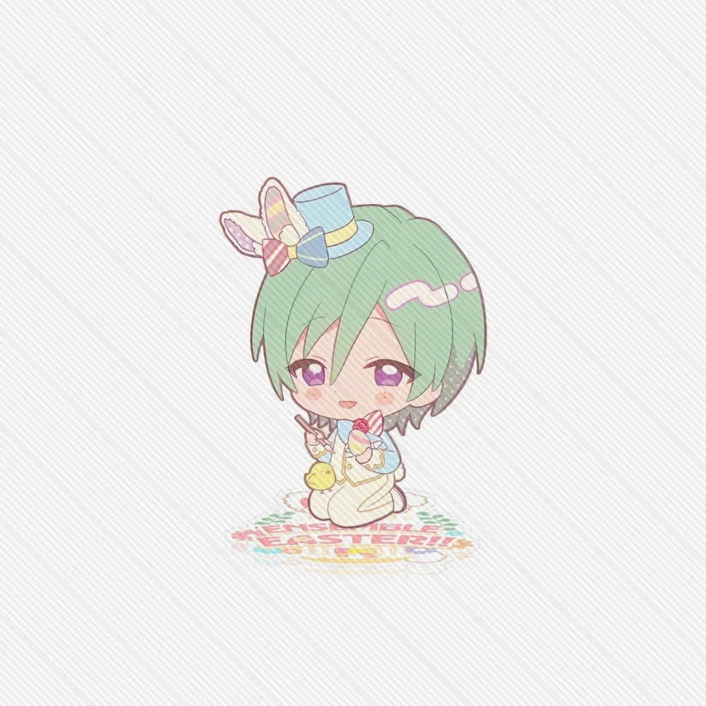 10CM Game Ensemble Stars!! Modèle de support en acrylique de Pâques, décoration de bureau, personnages de cosplay, accessoires d'ornement, bons cadeaux de Noël