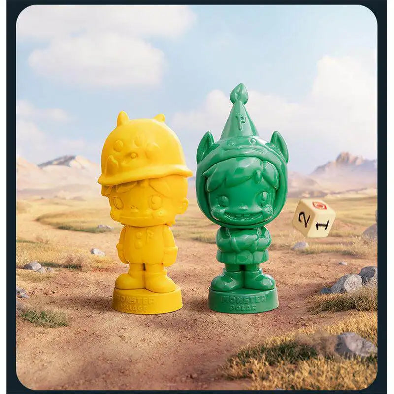 2026 Authentique POP MART Série POLAR Saison 3 Monster Village Boîte Mystère Figurines de Collection Jouets de Bureau Ornements Cadeaux d'Anniversaire