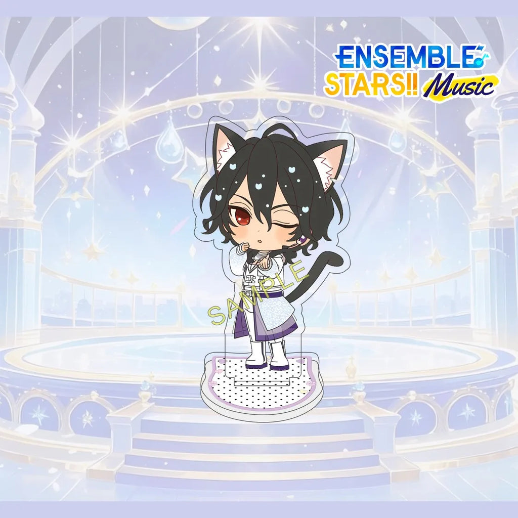 Figurine Acrylique 10 cm Ensemble Stars (Anime Game) – Personnage Complet Mignon – Décoration de Bureau – Collection Fan – Cadeau – Porte-clés