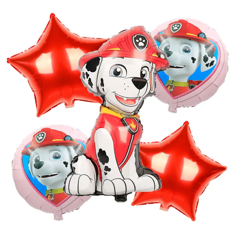 PAW Patrol – décoration de fête d'anniversaire, ensemble de ballons, vaisselle jetable, fournitures pour événements pour enfants, bannière, cadeau d'arrière-plan, nouvelle Version