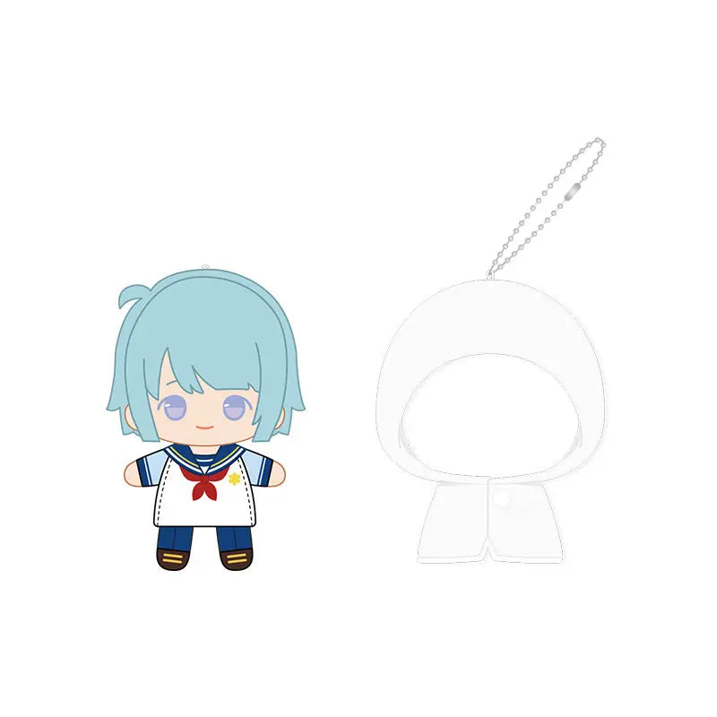 Ensemble Stars!! 2 Poupées à doigts en peluche douce style imperméable, porte-clés et pendentifs de sac, figurines mignonnes, jouets d'anime et de jeu, poupées de collection