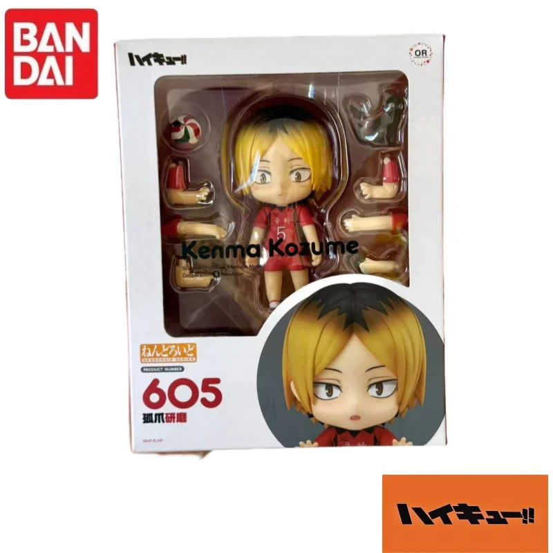 En Stock Original Bandai Gsc Nendoroid Haikyuu!! Shoyo Hinata Kageyama Tobio Kenma Kozume Version Q modèle de personnage à collectionner