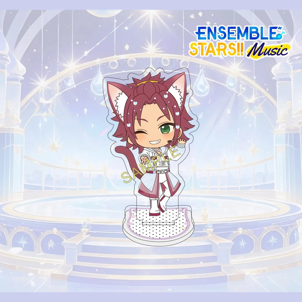 Figurine Acrylique 10 cm Ensemble Stars (Anime Game) – Personnage Complet Mignon – Décoration de Bureau – Collection Fan – Cadeau – Porte-clés