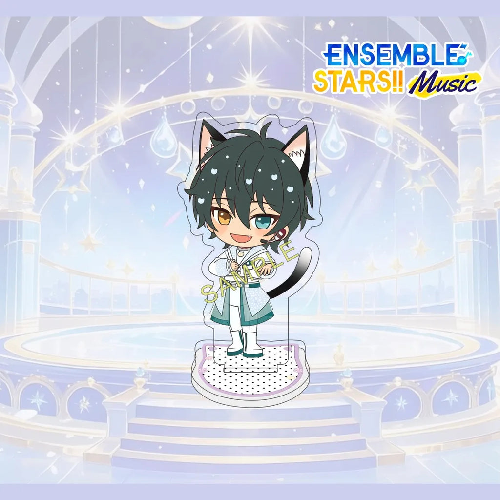 Figurine Acrylique 10 cm Ensemble Stars (Anime Game) – Personnage Complet Mignon – Décoration de Bureau – Collection Fan – Cadeau – Porte-clés