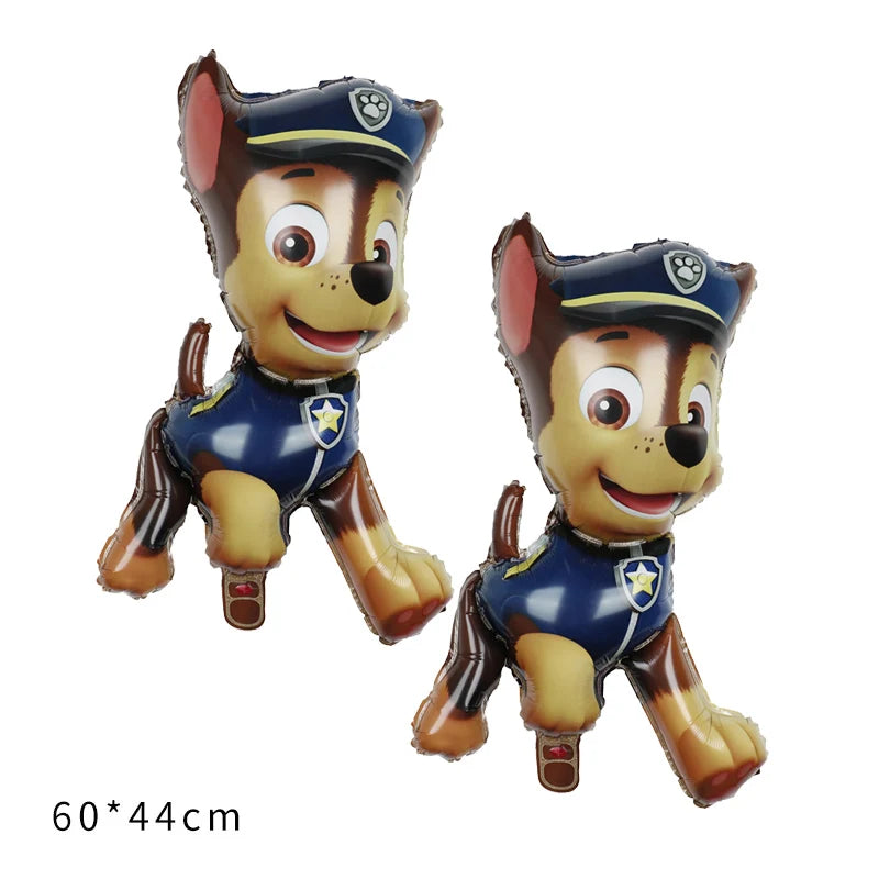 PAW Patrol – décoration de fête d'anniversaire, ensemble de ballons, vaisselle jetable, fournitures pour événements pour enfants, bannière, cadeau d'arrière-plan, nouvelle Version