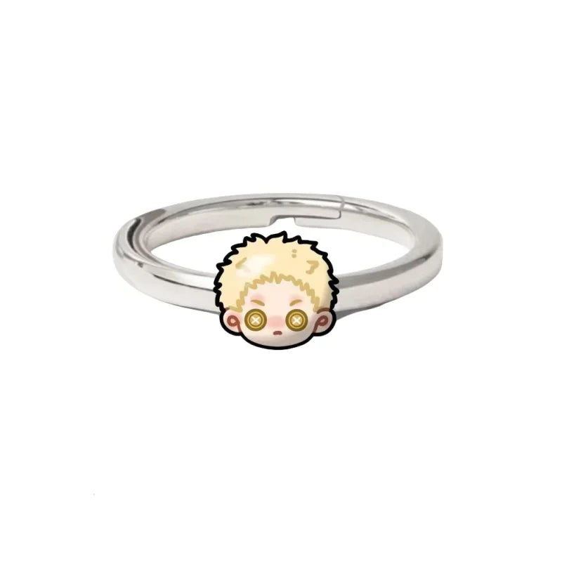 Haikyuu!! Kageyama KozumeKENMAS HinMiShoyo-Bague Ajustable pour Couple, Bijoux Périphpopularité Originaux, Cadeau d'Anniversaire