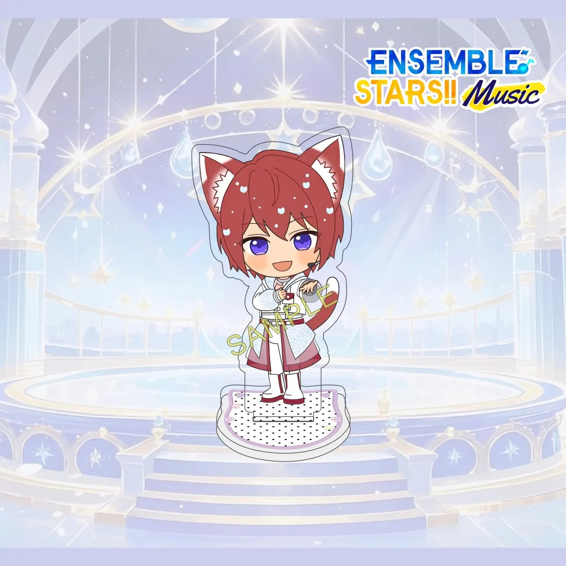 Figurine Acrylique 10 cm Ensemble Stars (Anime Game) – Personnage Complet Mignon – Décoration de Bureau – Collection Fan – Cadeau – Porte-clés