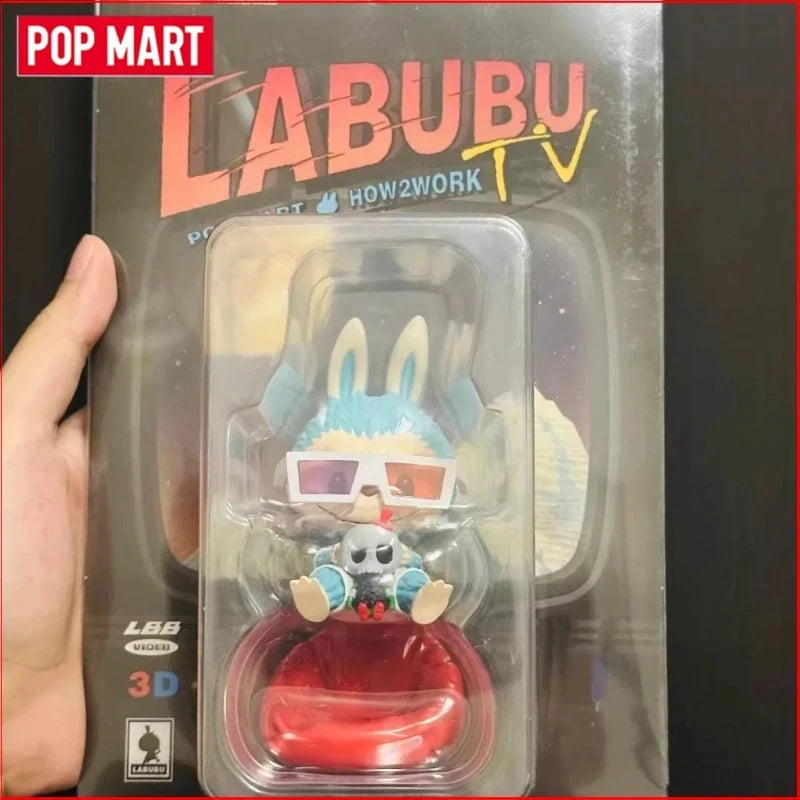 POP MART LABUBU Collection Limitée Elevator Début de la Série Field Trip Bob l'éponge Skateboard Sweet Clown