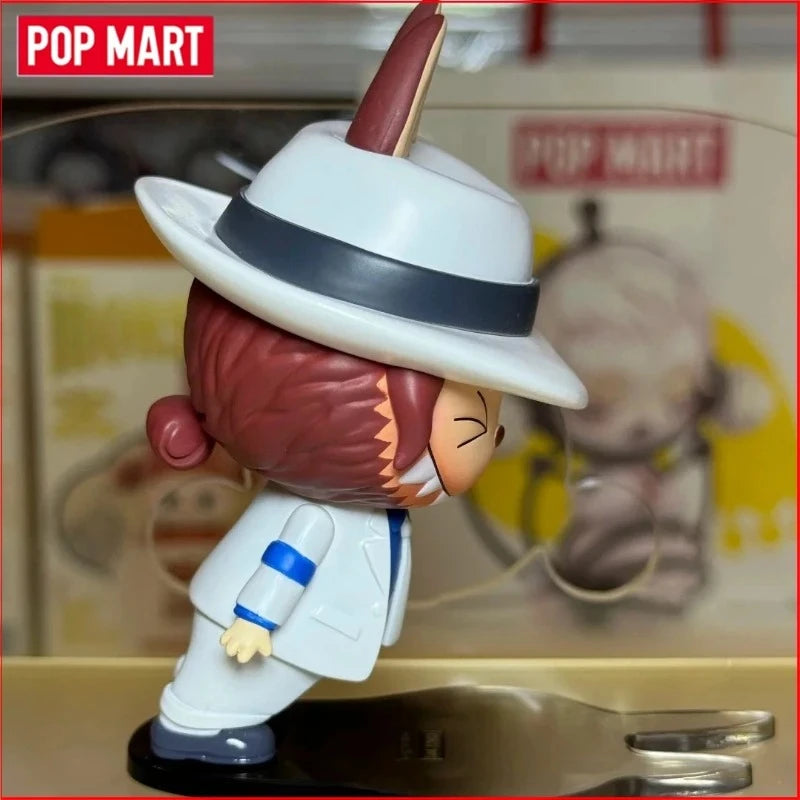 POP MART LABUBU Collection Limitée Elevator Début de la Série Field Trip Bob l'éponge Skateboard Sweet Clown