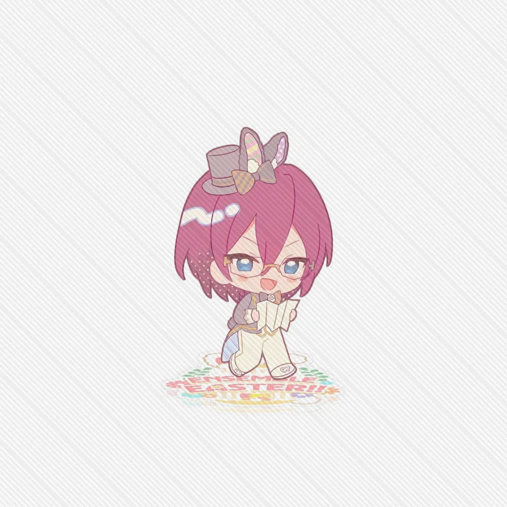 10CM Game Ensemble Stars!! Modèle de support en acrylique de Pâques, décoration de bureau, personnages de cosplay, accessoires d'ornement, bons cadeaux de Noël