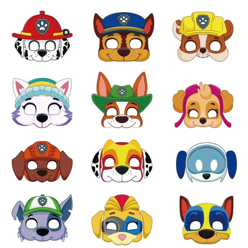 Ensemble de fournitures de fête d'anniversaire Paw Patrol, ballons, toile de fond, assiettes, gobelets, décorations de gâteaux, autocollants Paw Patrol, bannière, cadeaux de fête
