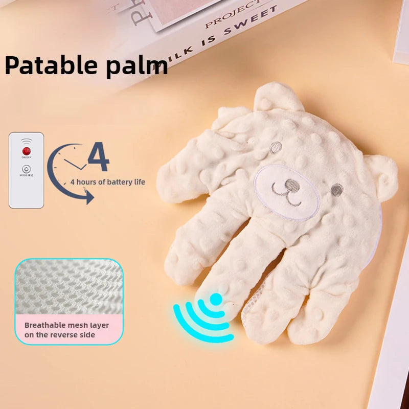 Nouveau-né bébé aide au sommeil paume oreiller bébé apaisant paume Oreiller Apaisant pour Bébé en Forme de Main – Coussin de Sommeil Réconfortant et Anti-Réveil