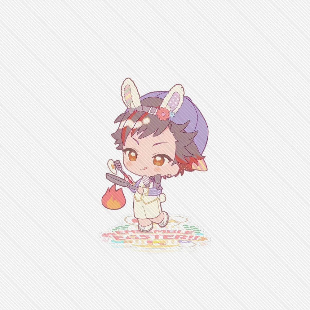 10CM Game Ensemble Stars!! Modèle de support en acrylique de Pâques, décoration de bureau, personnages de cosplay, accessoires d'ornement, bons cadeaux de Noël
