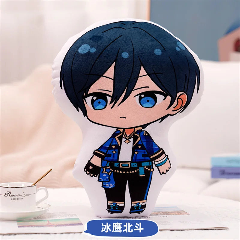 Ensemble d'étoiles en peluche, poupées en peluche, cadeau d'oreiller, beurre, Sakuma Rei Ritsu Ayase Mayoi ata ka Kagehira Itsuki Shu Sh37HajRob, 45cm
