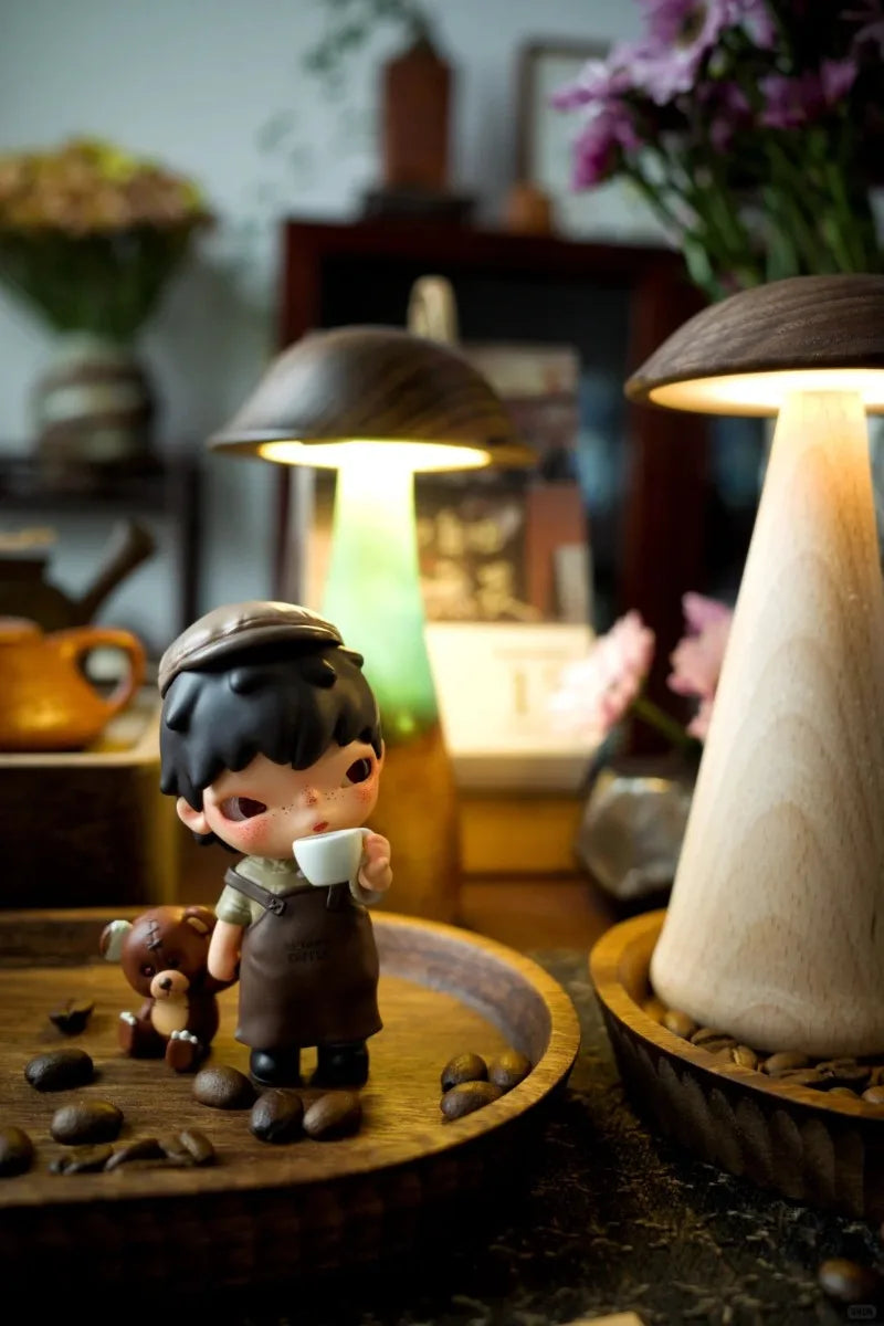Produit Original Pop Mart - Série Hirono Big Family Combination - Figurines Mignonnes et Exquises - Cadeaux d'Anniversaire à Collectionner - En Stock