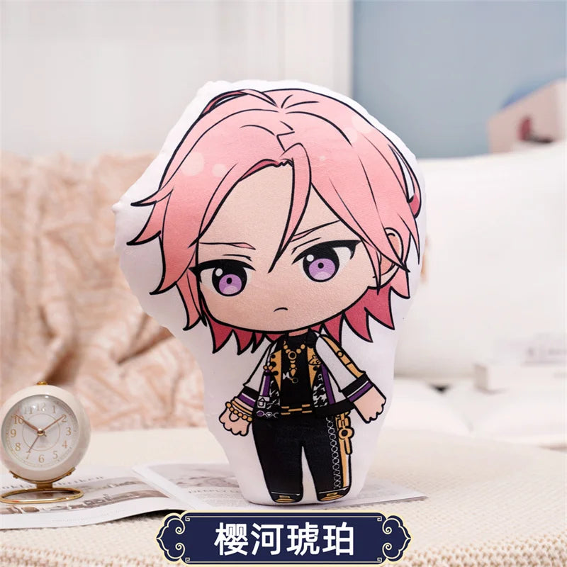 Ensemble d'étoiles en peluche, poupées en peluche, cadeau d'oreiller, beurre, Sakuma Rei Ritsu Ayase Mayoi ata ka Kagehira Itsuki Shu Sh37HajRob, 45cm
