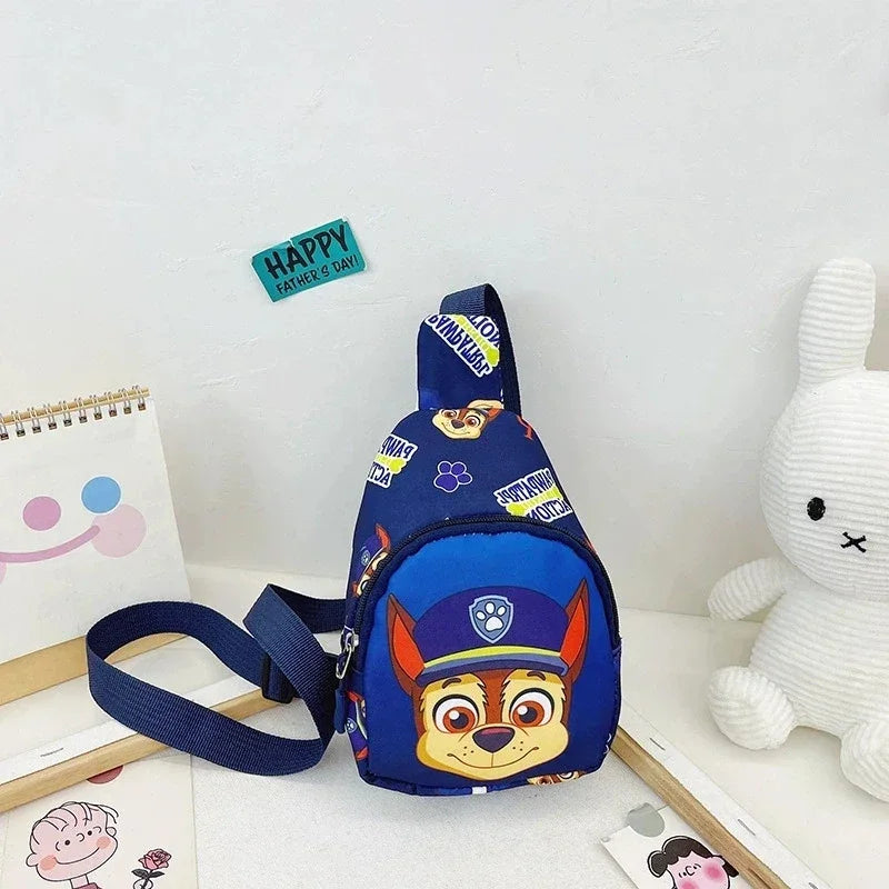 Paw Patrol sac de poitrine enfants enfants Mini sacs à bandoulière en plein air garçons filles Paw Patrol sac accessoires de costumes étudiants bébé sac