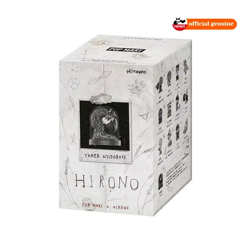 Nouvelle figurine authentique POP MART Hirono Tamed Wildgrass Series, boîte mystère tendance, poupée décorative, jouet de bureau, cadeau pour fille