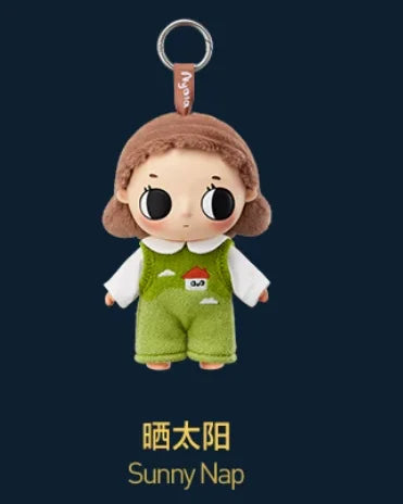 Figurine en peluche authentique Pop Mart Nyota Where Moments Meet Series, boîte mystère, jouet de collection en PVC, décoration de bureau, cadeau pour collectionneurs