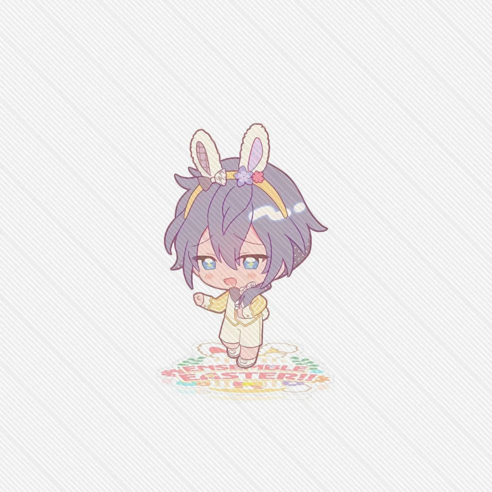 10CM Game Ensemble Stars!! Modèle de support en acrylique de Pâques, décoration de bureau, personnages de cosplay, accessoires d'ornement, bons cadeaux de Noël