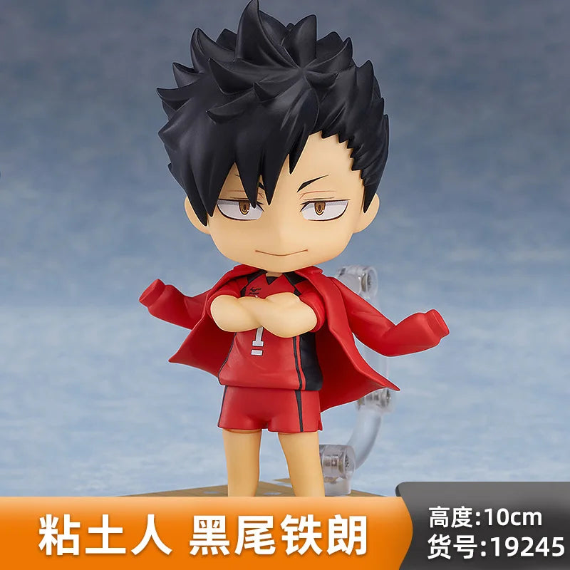 En Stock Original Bandai Gsc Nendoroid Haikyuu!! Shoyo Hinata Kageyama Tobio Kenma Kozume Version Q modèle de personnage à collectionner