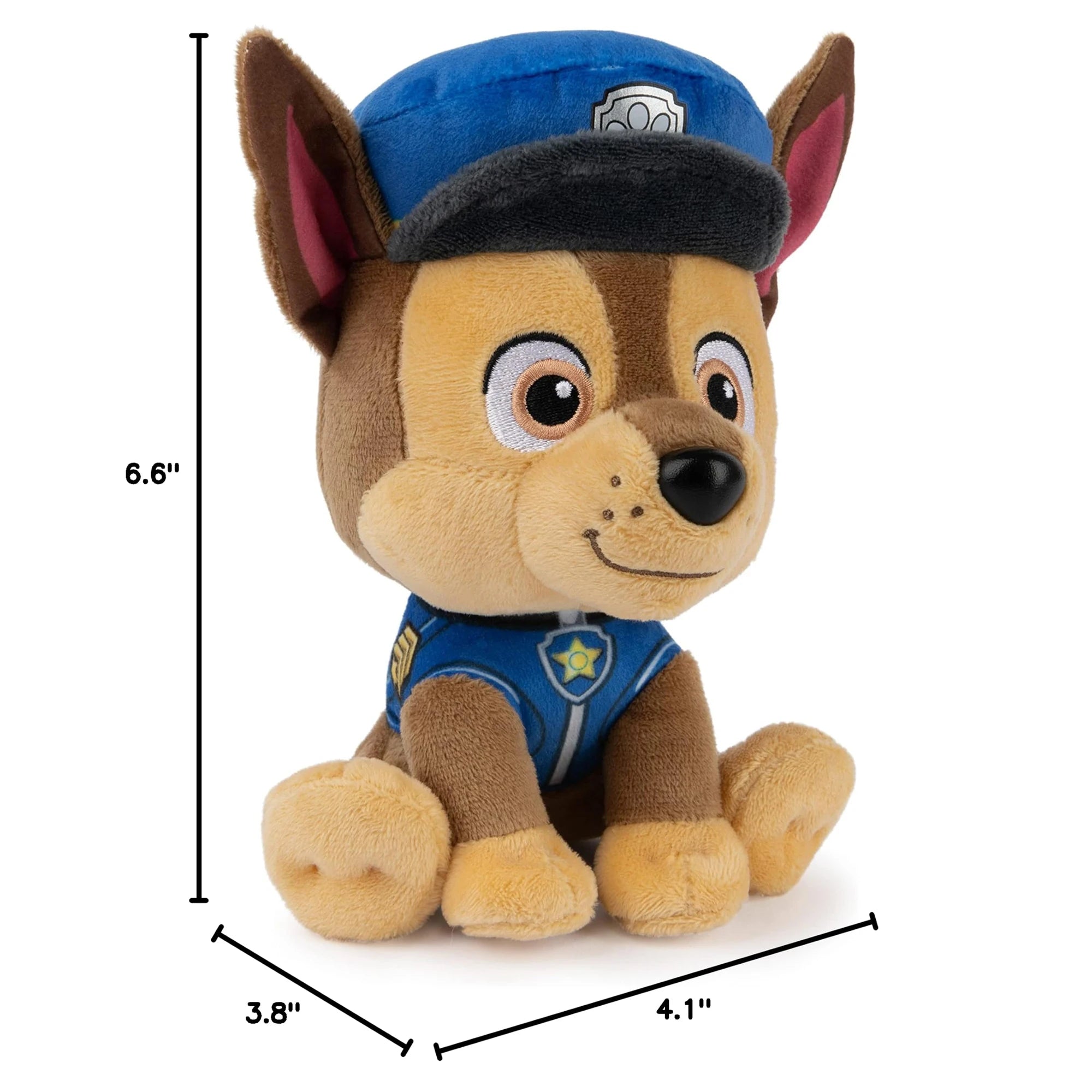 Peluche Pat'Patrouille 16,76 cm 6,6'' Anime Patrouille Cadeau d'anniversaire Jouet pour enfants Mignons Chase Skye Everest Rubble