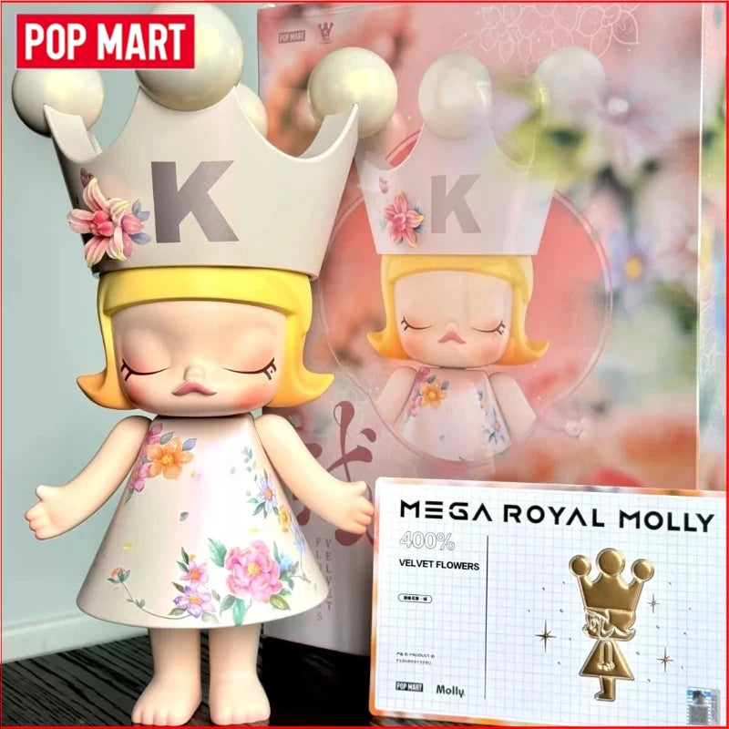 POP MART 400% ROYAL MOLLY SKULLPANDA Blanche-Neige Boule de Nénuphar Cœur Enfantin Princesse des Neiges Ornements Collection Cadeaux