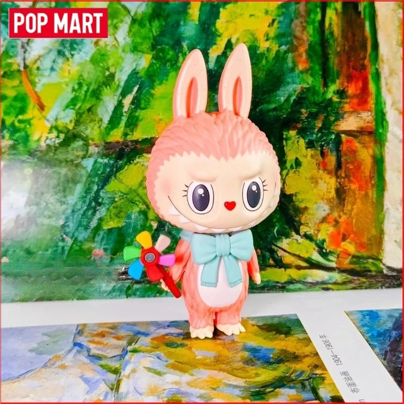 POP MART LABUBU Collection Limitée Elevator Début de la Série Field Trip Bob l'éponge Skateboard Sweet Clown