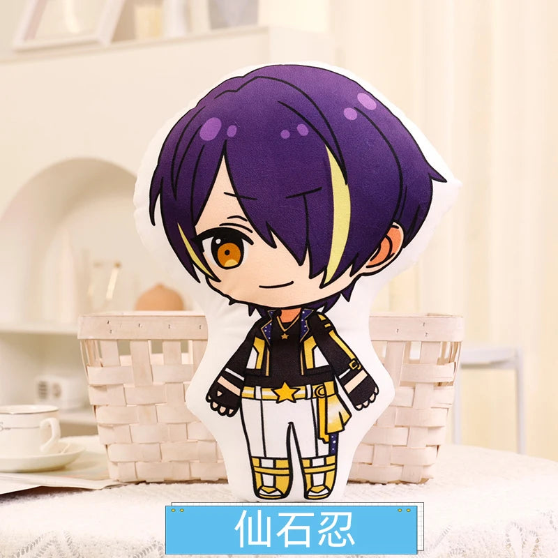 Ensemble d'étoiles en peluche, poupées en peluche, cadeau d'oreiller, beurre, Sakuma Rei Ritsu Ayase Mayoi ata ka Kagehira Itsuki Shu Sh37HajRob, 45cm