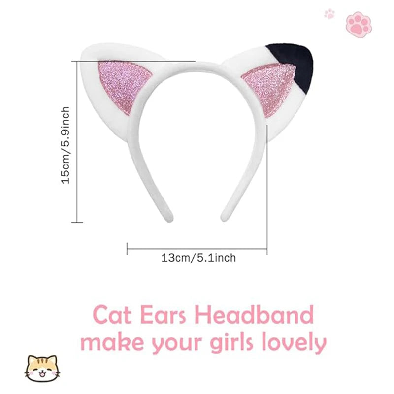 Filles Gabby Cosplay bandeaux lunettes portefeuille 3 pièces ensemble d'accessoires Festival fête d'anniversaire chapeaux maison de poupée Halloween Costume