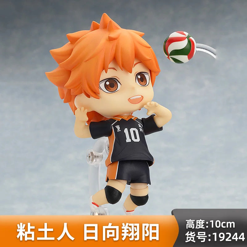 En Stock Original Bandai Gsc Nendoroid Haikyuu!! Shoyo Hinata Kageyama Tobio Kenma Kozume Version Q modèle de personnage à collectionner