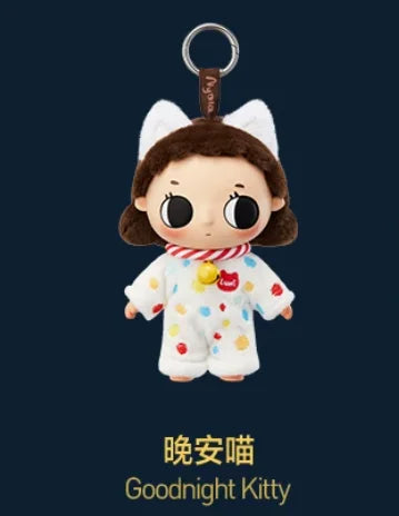 Figurine en peluche authentique Pop Mart Nyota Where Moments Meet Series, boîte mystère, jouet de collection en PVC, décoration de bureau, cadeau pour collectionneurs