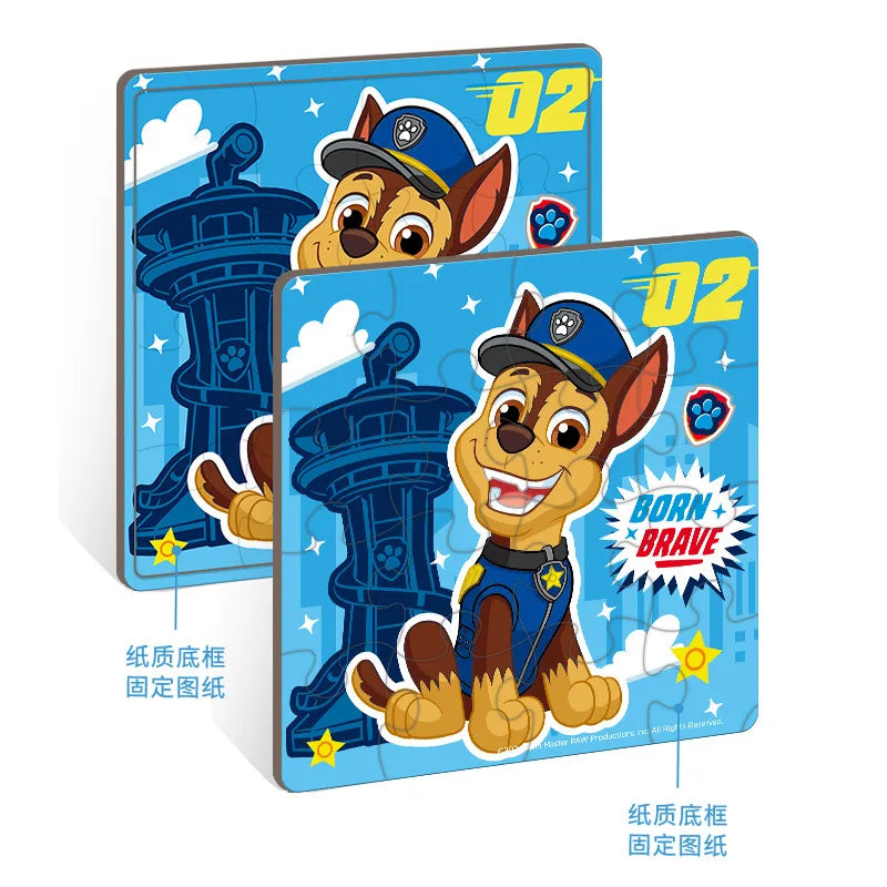 PAW PATROL Great Achievement Puzzle – Puzzle en papier pour enfants de 3 à 6 ans – Plan d'éducation préscolaire pour garçons et filles – Jouets