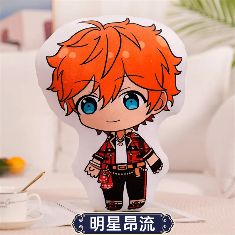 Ensemble d'étoiles en peluche, poupées en peluche, cadeau d'oreiller, beurre, Sakuma Rei Ritsu Ayase Mayoi ata ka Kagehira Itsuki Shu Sh37HajRob, 45cm
