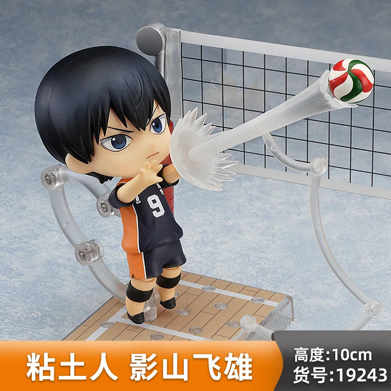 En Stock Original Bandai Gsc Nendoroid Haikyuu!! Shoyo Hinata Kageyama Tobio Kenma Kozume Version Q modèle de personnage à collectionner