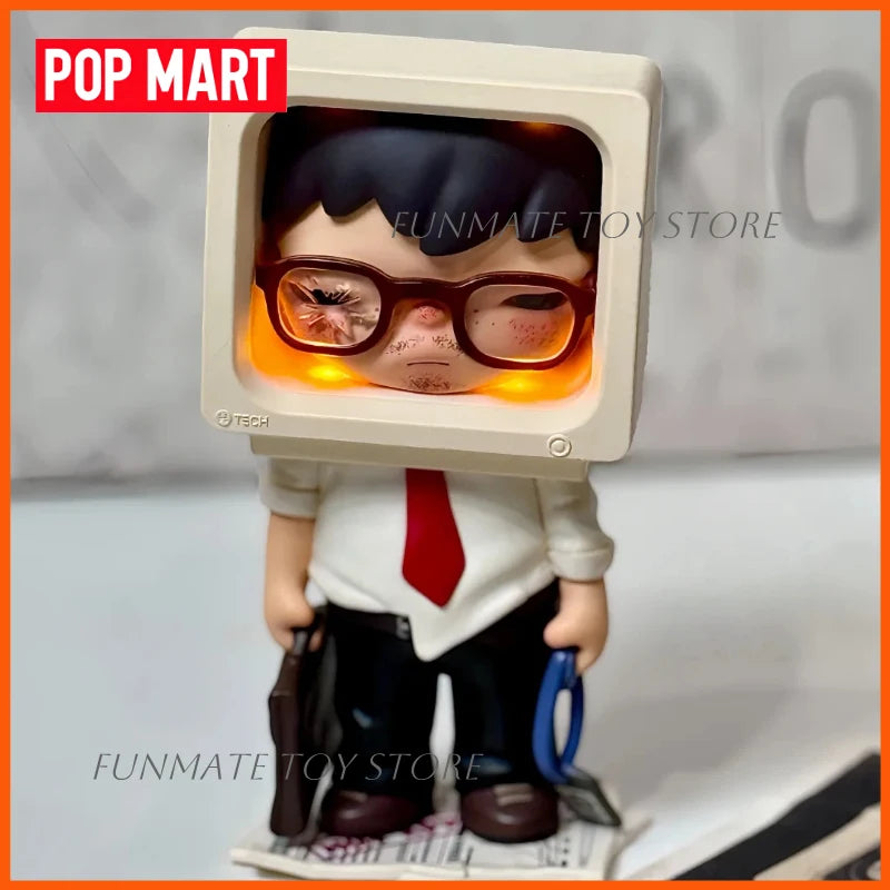 Nouvelle figurine authentique POP MART Hirono Tamed Wildgrass Series, boîte mystère tendance, poupée décorative, jouet de bureau, cadeau pour fille