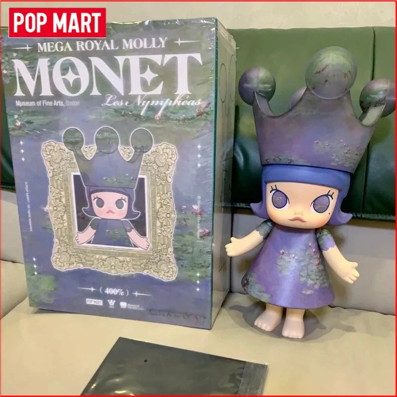 POP MART 400% ROYAL MOLLY SKULLPANDA Blanche-Neige Boule de Nénuphar Cœur Enfantin Princesse des Neiges Ornements Collection Cadeaux