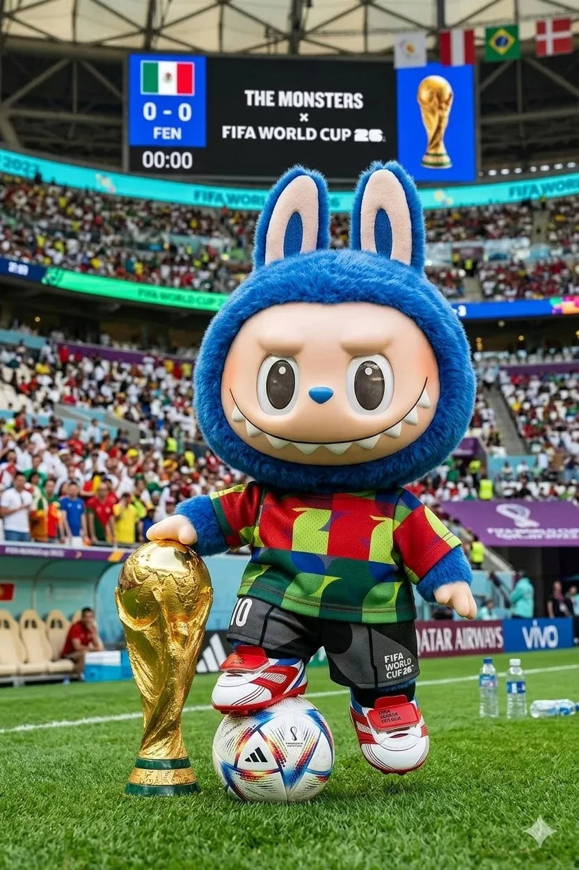 POP MART THE MONSTERS x FIFA WORLD CUP CATCH THEWIN Series Jouets créatifs surprenants - adorables cadeaux de collection en stock